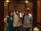 Leaving the Marriott Hotel