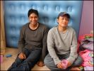 Shekhar and Harry in Renny's house